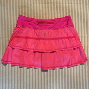 Lululemon Pacesetter tennis run skirt skort 4 reg